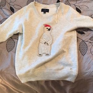 American Eagle Festive Sweater